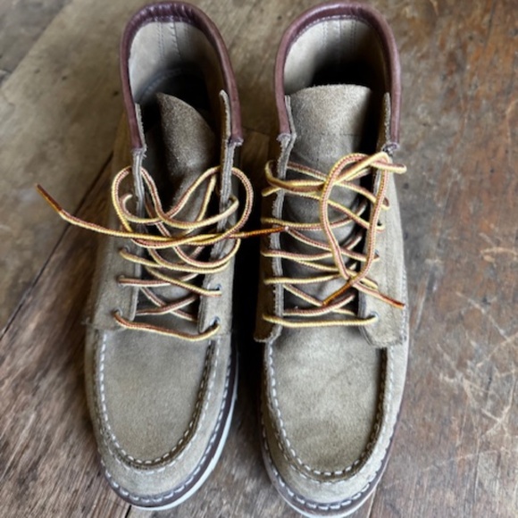 CLASSIC MOC® Women's Short Boot in Olive Mohave Leather - Picture 4 of 9